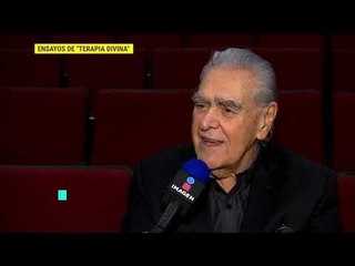 Así son los ensayos de "Terapia divina" con Eric del Castillo y Erika Buenfil | De Primera Mano