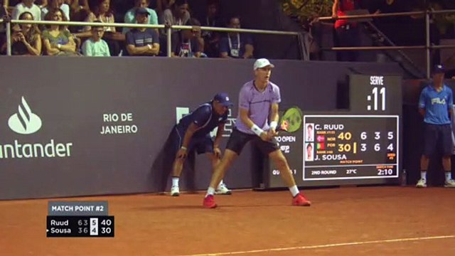 ATP - Rio de Janeiro 2019 - Et si Casper Ruud nous faisait une Londero...