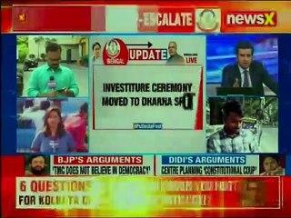 Mamata Vs CBI Defiant Mamata Banerjee moves venue of award ceremony