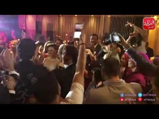 شوووف الحكاية| نجوم الفن يحتفلون بزفاف حنان مطاوع