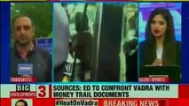 Robert Vadra Questioned at Enforcement Directorate Office | Robert Vadra Money Laundering Case Live Updates| Priyanka Gandhi | NEWSX