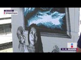 Gigantesco mural en Iztapalapa como homenaje en Yalitza Aparicio | Noticias con Yuriria