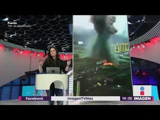 Se registra una fuerte explosión en acerera de Michoacán | Noticias con Yuriria Sierra