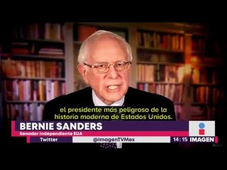 ¡Bernie Sanders anuncia que va de nuevo por presidencia en 2020! | Noticias con Yuriria