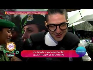 Exposición militar "La Gran Fuerza de México" | Sale el Sol