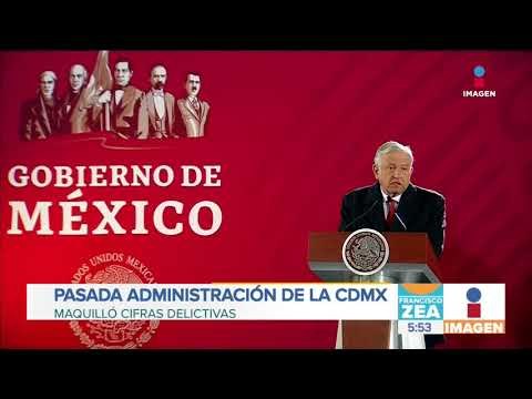 Administración pasada ‘maquilló’ cifras de delitos: Ernestina Godoy | Noticias con Paco Zea