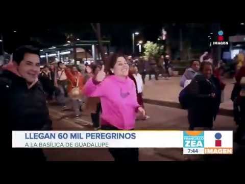 Llegan 60 mil peregrinos a la Basílica de Guadalupe | Noticias con Francisco Zea