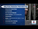 Ya son 18 los delitos que ameritarán prisión preventiva | Noticias con Ciro