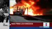 Toma clandestina provoca incendio en Puebla | Noticias con Ciro Gómez Leyva