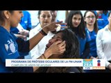 UNAM beneficia a más de 6 mil personas con prótesis oculares | Noticias con Francisco Zea