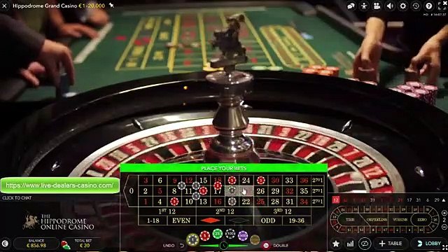 Playing Roulette at the Hippodrome Grand Casino in London