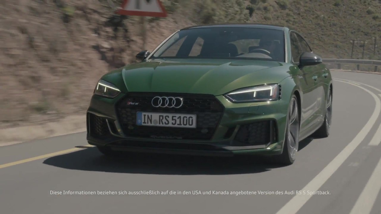 Maximale Performance - der neue Audi RS 5 Sportback