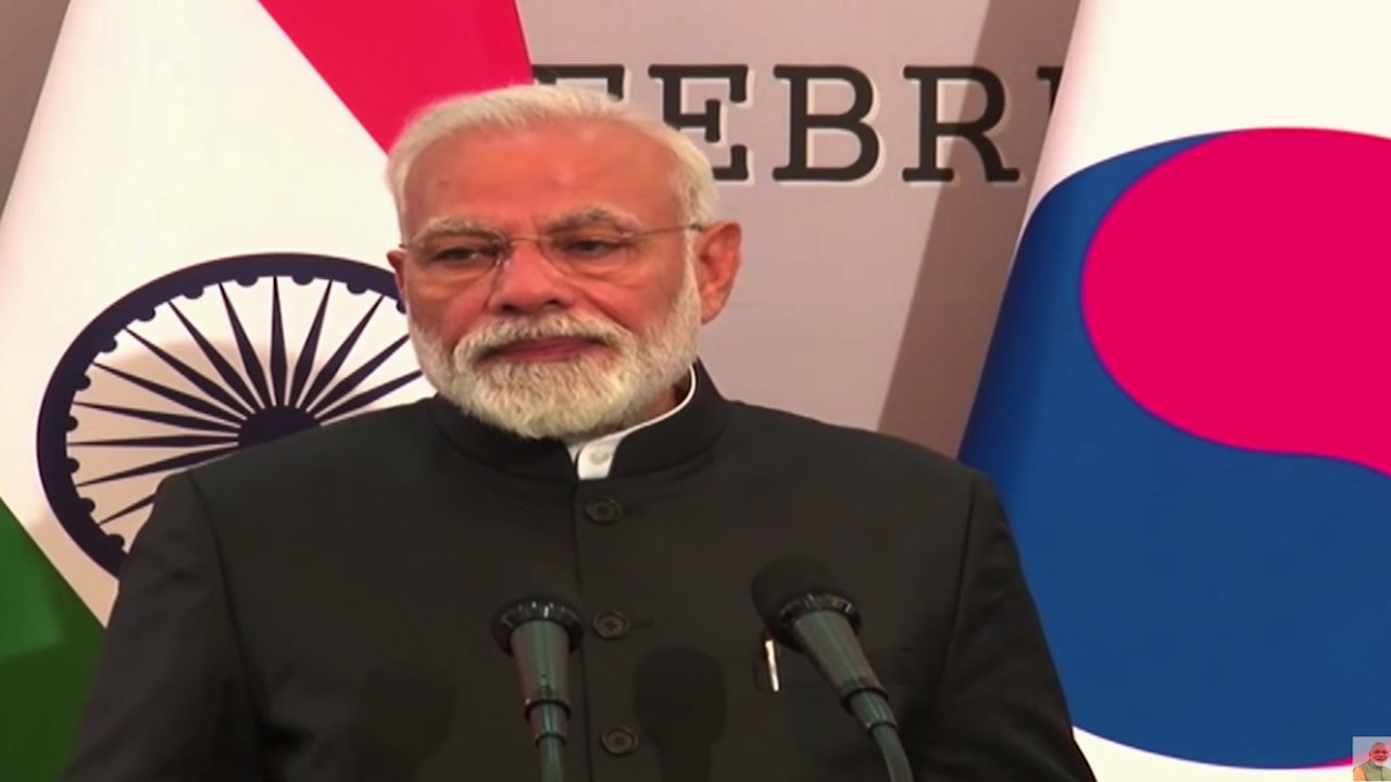 'Time for world to go beyond talks and act on terror': Modi in South Korea