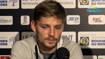 ATP - Marseille 2019 - David Goffin : Benoit Paire ne mérite pas une bronca ! C'est une crème en dehors du terrain"