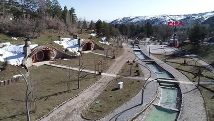 Sivas 'Hobbit Köyü' Hizmete Açıldı