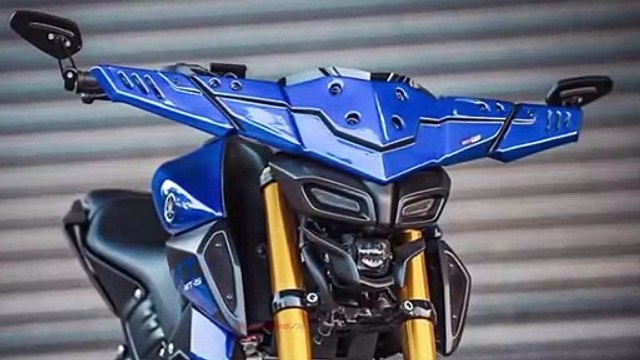 2019 Yamaha MT-15 VVA Custom Tracer Sport Touring Style Buffalo Horn | Mich Motorcycle