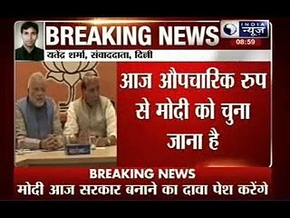 Narendra Modi set to be elected NDA leader