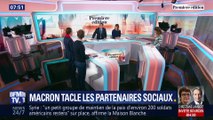 L'édito de Christophe Barbier: Macron tacle les partenaires sociaux
