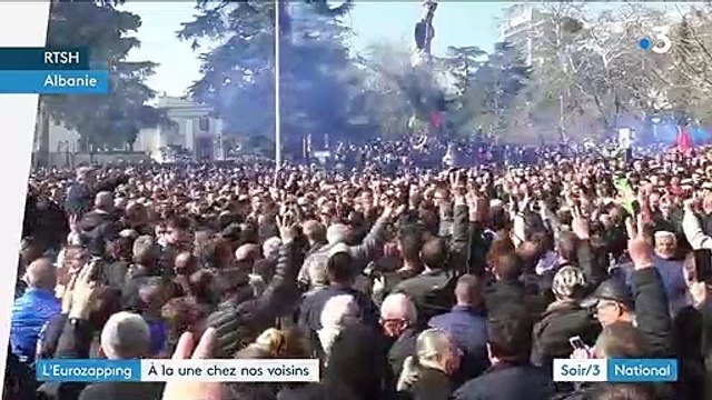 Eurozapping : les indépendantistes catalans en grève pour soutenir leurs dirigeants