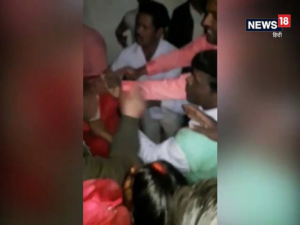 इधर शोक में रोती रही मां, उधर चालक को पीटते रहे...