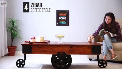 Top 5 Coffee Tables Designs From WoodenStreet.com