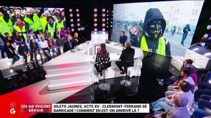 Les GG veulent savoir : Acte XV des gilets jaunes, Clermont-Ferrand se barricade ! - 22/02