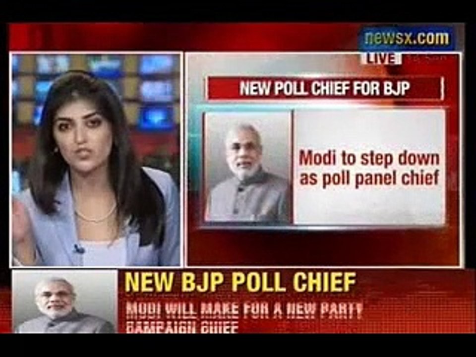 Modi to step down as poll panel chief - Sources