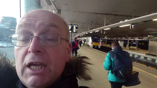 I Saw An Angel At London Blackfriars Station