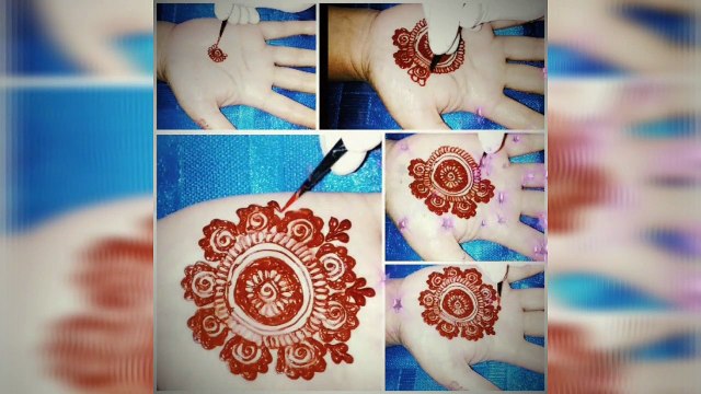 Most easy Attractive and beautiful Eid special mehndi design easy gol tikki mehndi designs By MMP