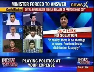 India Debates:  Power politics for power grab
