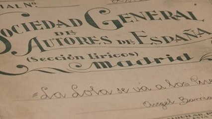 Antonio Machado fue también autor de zarzuela junto a su hermano Manuel (C)