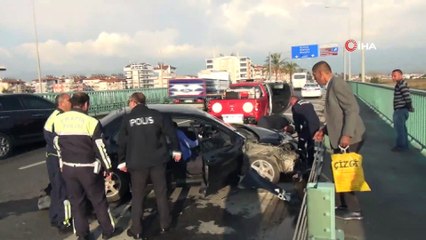 Kaza yapan alkollü sürücünün ehliyetine 2 yıl el konuldu