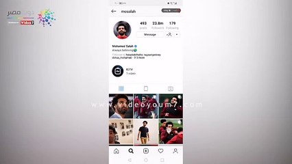 محمد صلاح يستمع لأغاني أم كلثوم قبل قمة مان يونايتد ضد ليفربول