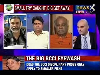 NewsX Debate: Does the BCCI discplinary probe only apply to smaller fish