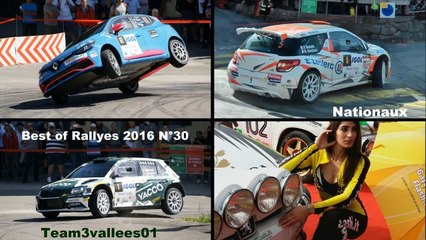 Best of N°30 Rallyes Nationaux 2016