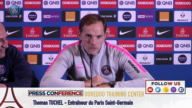 Replay : Conférence de presse de Thomas Tuchel et Colin Dagba avant Paris Saint-Germain - Nîmes Olympique