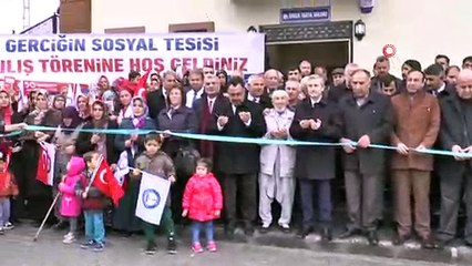 Şahinbey'de Gerciğin Sosyal Tesisi'nin açılışı yapıldı