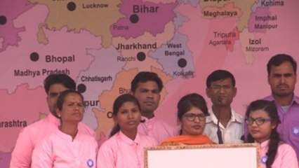 10.000 kilómetros y miles de relatos de violaciones para concienciar en India