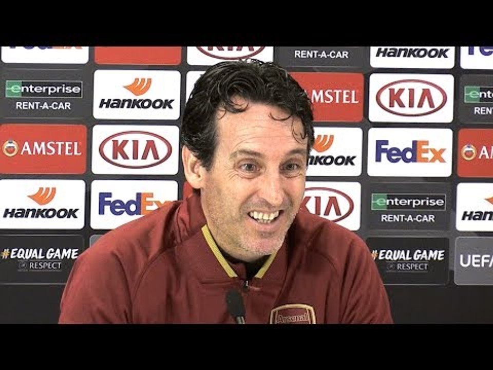 Unai Emery & Laurent Koscielny Full Pre-Match Press Conference - Arsenal v BATE - Europa League