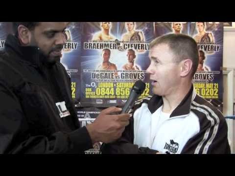 Jim McDonnell Interview for iFILM LONDON / DeGale v Groves
