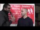 Adam Booth Interview for iFILM LONDON / DeGale v Groves