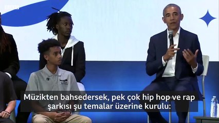 Barack Obama'dan erkeklik tanımı