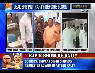 Shivraj Singh Chouhan requested Advani to attend rally