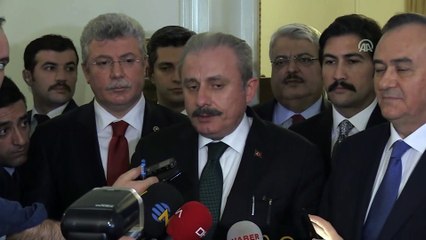TBMM Başkan adayı Şentop'un MHP Grubu'nu ziyareti - TBMM