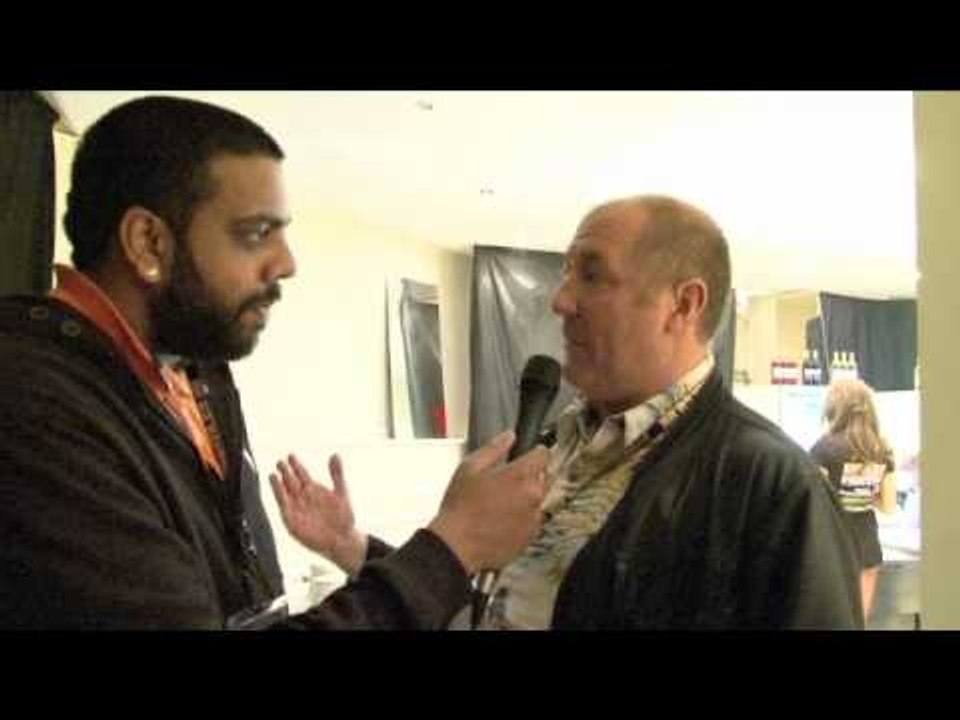 Steve Bunce Interview for iFILM LONDON.