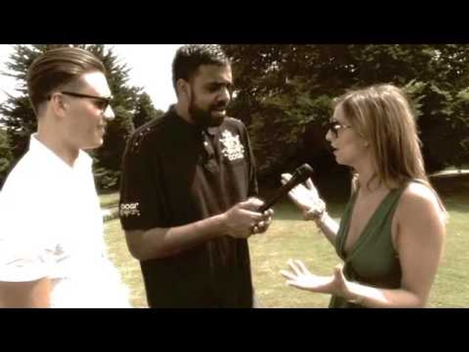 CHARLIE SIMS & FERNE McCANN INTERVIEW @ PRIZEFIGHTER LIGHT-WELTERWEIGHTS 3 WEIGH IN