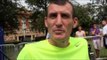 DERRY MATHEWS TALKS FIGHT WITH TOMMY COYLE ,RICKY BURNS & ANTHONY CROLLA / THE HOMECOMING
