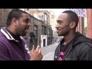 Tyler Fayose Interview for iFILM LONDON / 'Making Moves' Launch Party.