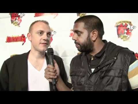 Mickey Helliet Interview for iFILM LONDON / SYMONDS v TAIT / HELLRAISER PROMOTIONS