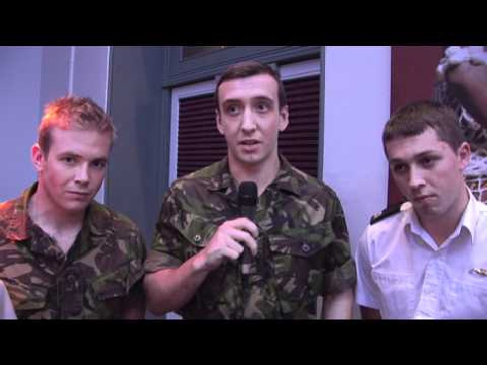 COMBINED SERVICES v US ARMED FORCES - TICKETS FOR TROOPS - FRIDAY 7th OCT 2011